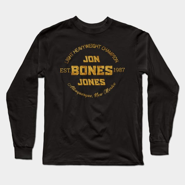 Jon jones t-shirt Long Sleeve T-Shirt by Tomblo